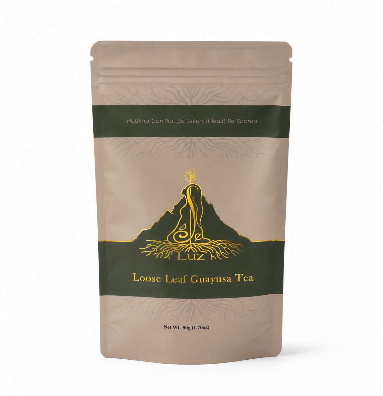Loose Leaf Guayusa Tea 50g Resealable Pack