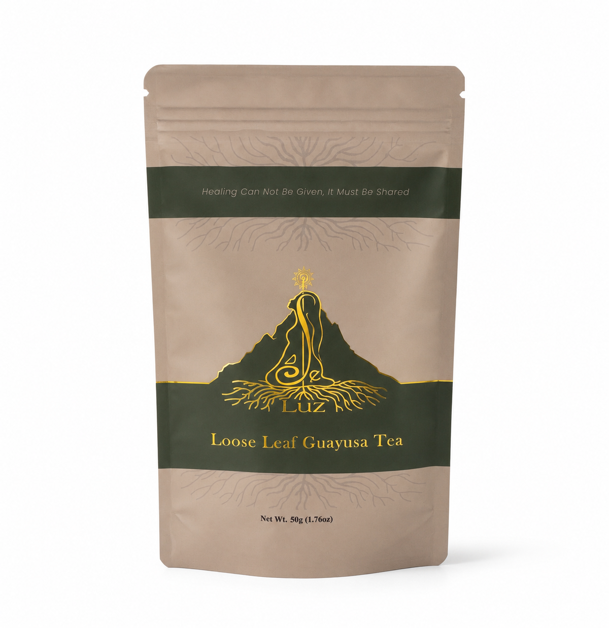 Loose Leaf Guayusa Tea 50g Resealable Pack